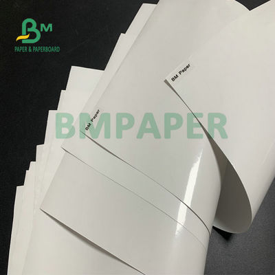 Giấy Chrome phủ C1S sáng 80gsm 100gsm để làm nhãn dán
