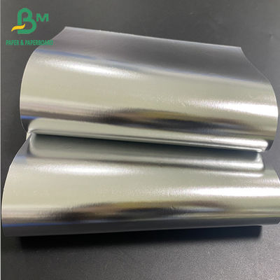 70gsm nhãn giấy kim loại cho chai bia nhãn bạc một mặt không hấp thụ vật liệu đóng gói