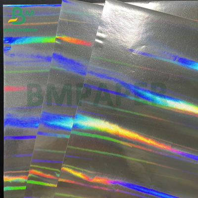 Mượt mà 80gm Độ bền ướt bạc vàng nhôm kim loại giấy