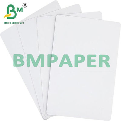 52x74cm Bảng giấy chơi bài màu trắng cho các thẻ chơi game DIY với lõi màu xanh