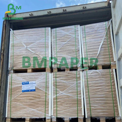 200g - 400g Bảng FBB chất lượng thực phẩm Bảng giấy cellulose trắng cho thùng chứa thực phẩm Bảng C1S 25&quot; x 37&quot; 30&quot; x 22.5&quot;