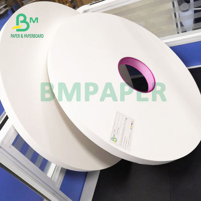 28gm giấy trắng chất lượng thực phẩm cho ống hút đóng gói 30mm 35mm thân thiện với môi trường