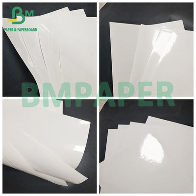 Chống ẩm mạnh và độ kéo dài cao Sức mạnh ướt giấy chống nước Bia bạch chai nhãn giấy 70g 80g 90g