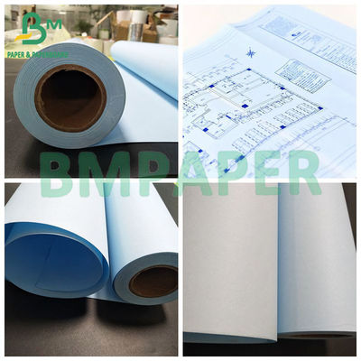Tỷ lệ tái tạo tốt Bảng giấy kế hoạch hai mặt 36 ′′ × 50 yard Core cuộn 2 inch
