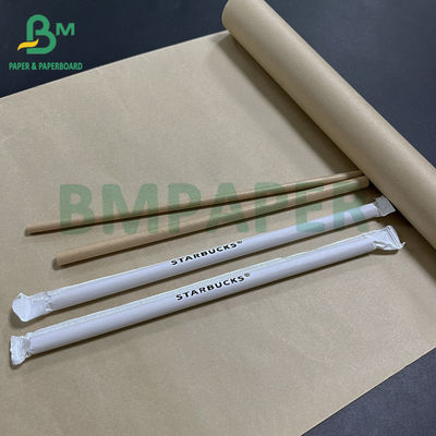 60gm 120gm giấy dẻo chất lượng thực phẩm chống nước màu trắng nâu Kraft giấy dẻo