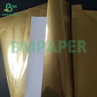 Vàng và bạc 2 màu nhãn bia Độ bền ướt giấy dán 70gm cuộn
