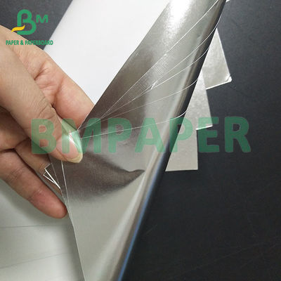 Vàng và bạc 2 màu nhãn bia Độ bền ướt giấy dán 70gm cuộn