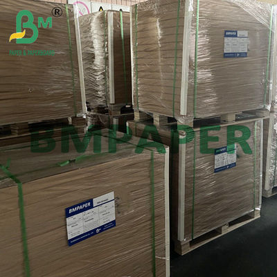 150g đến 350g Bảng giấy Kraft Gấp đôi đơn màu nâu cho cốc và bát