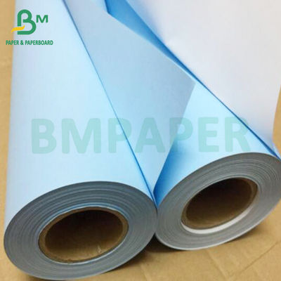 A1/620/80g Laser Digital Blueprint giấy cao cấp một mặt màu xanh kỹ thuật vẽ Inkjet giấy xanh