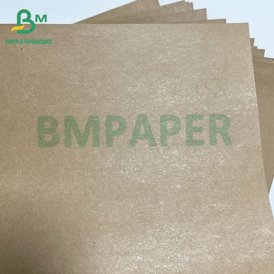 Bao bì thức ăn nhanh Kraft màu nâu 270gsm giấy phủ PE chống mỡ