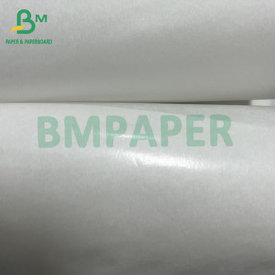 45 gsm + 10 gsm Một mặt bóng PE phủ giấy bọc burger màu trắng