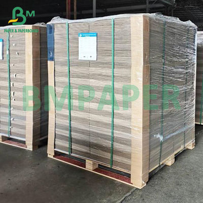 Không có lớp phủ Độ dày Gsm Straw Board Laminated Cardboard For Booking Binding Folders