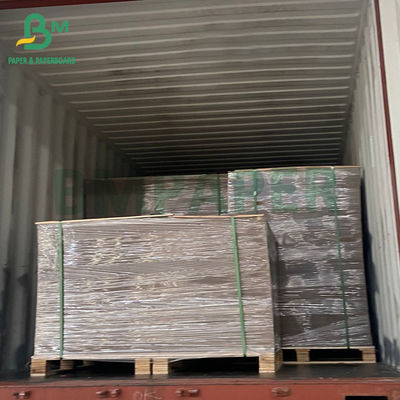1300gsm cứng &amp; cao gấp sức mạnh lớp phủ Grey ChipBoard cho hộp lưu trữ