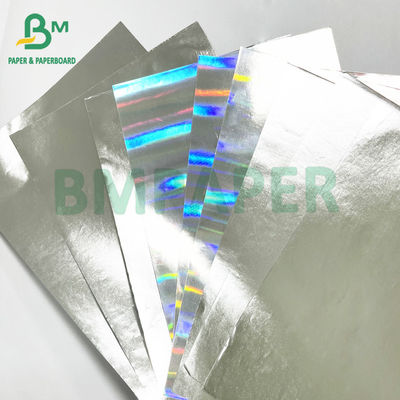 Một mặt bạc phủ bóng 70gm Siver giấy kim loại