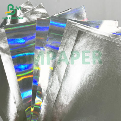 Một mặt bạc phủ bóng 70gm Siver giấy kim loại
