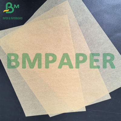 35gm Single Side Glossy MG Golden Brown Ribbed Kraft Paper Roll Để đóng gói
