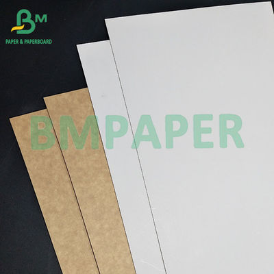 Bọc Kraft Back Mặt trước trắng Bọc Kraft Back Paper Bảng giấy cuộn cho đóng gói đồ uống lon