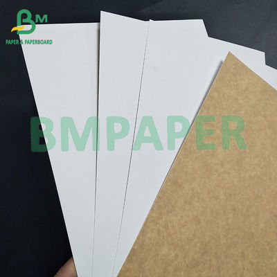 Bọc Kraft Back Mặt trước trắng Bọc Kraft Back Paper Bảng giấy cuộn cho đóng gói đồ uống lon