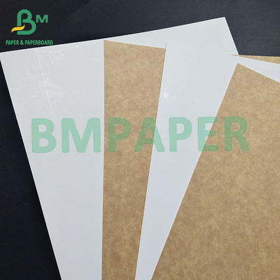 Bọc Kraft Back Mặt trước trắng Bọc Kraft Back Paper Bảng giấy cuộn cho đóng gói đồ uống lon