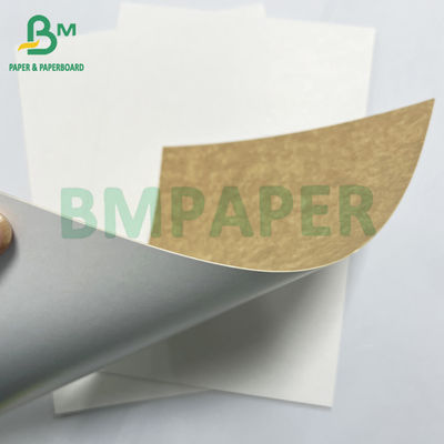 300gm Độ ổn định in tốt Một mặt bọc Kraft board cho đóng gói thực phẩm