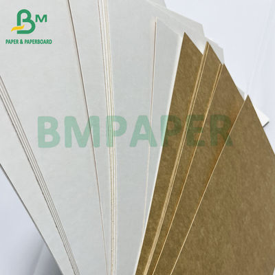 300gm Độ ổn định in tốt Một mặt bọc Kraft board cho đóng gói thực phẩm