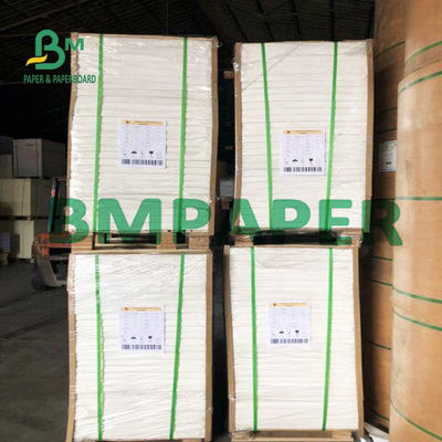 40g 45g Laminating Grade MG Bảng giấy kraft màu trắng để bọc đồ ăn