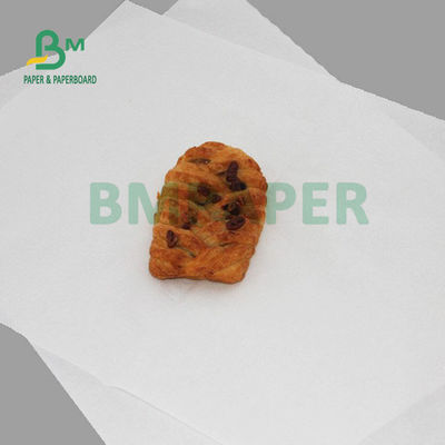 40g/m2 giấy bảo vệ dầu để bọc bánh hamburger chống vi sóng 500 x 335mm
