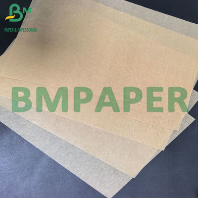 40gm Một mặt bóng chống dầu MG giấy kraft có ruột màu nâu không sơn