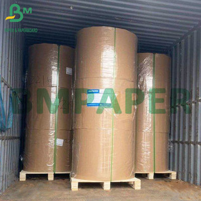 40gm Một mặt bóng chống dầu MG giấy kraft có ruột màu nâu không sơn
