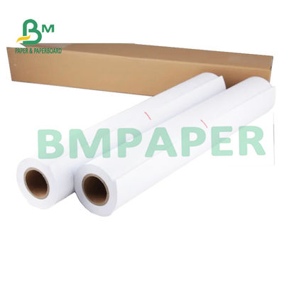 80gsm Tốt có khả năng in Lượt trắng cuộn giấy CAD cao cấp