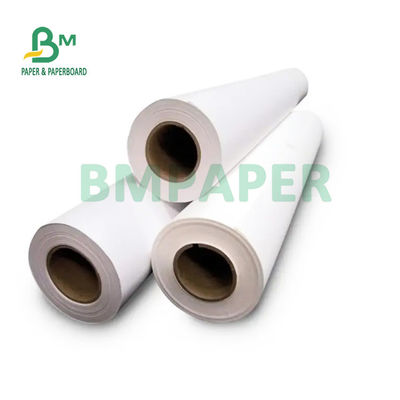 80gsm Tốt có khả năng in Lượt trắng cuộn giấy CAD cao cấp