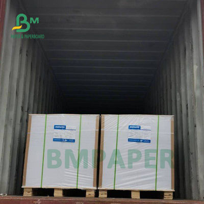 80# 100# C2S giấy văn bản phủ màu trắng sáng cho treo cửa 24' X 36'