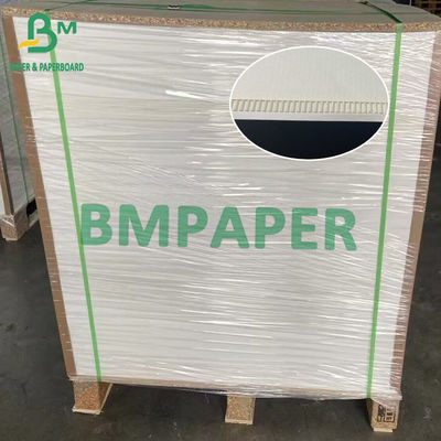 Bảng giấy bơm gốm màu đen / trắng 3 lớp đầy đủ màu F Flute Board 700mm X 1000mm