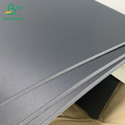 Bảng giấy bơm gốm màu đen / trắng 3 lớp đầy đủ màu F Flute Board 700mm X 1000mm