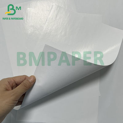 80gm Bạch chất chống tĩnh một bên phủ tự dính giấy nhãn