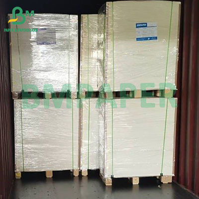 80GSM Bảng giấy dán màu trắng một mặt sáng