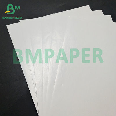 80GSM Bảng giấy dán màu trắng một mặt sáng