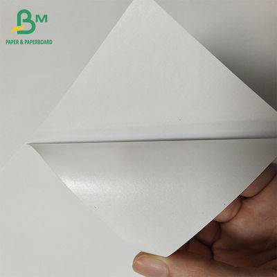Một mặt được phủ giấy liên kết màu trắng cuộn với cao gắn kết bản thân dán tấm