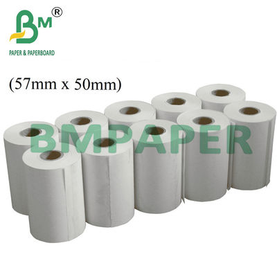 80 * 80mm 57 * 40mm POS nhiệt cho đến khi giấy cuộn được sử dụng như biên lai trong ngân hàng
