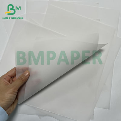 93gsm Mượt mà dễ nhìn thấy thông qua giấy trong suốt tái chế