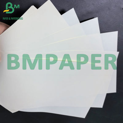 55gm 58gm Bảng giấy không có lớp kem không có gỗ Bảng giấy ngà