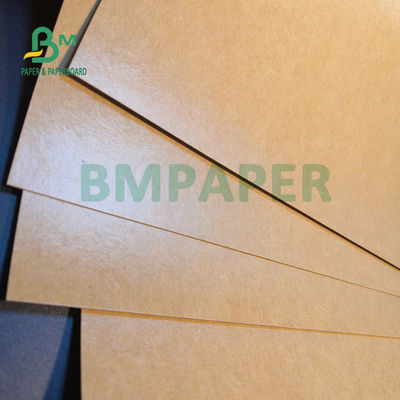 270gm + 15g PE Brown Food Trays Box Paper For Hamburger 850mm Chất chống mỡ
