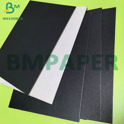 2mm cao độ cứng tái chế Duplex giấy đen với lưng màu xám cho khung ảnh