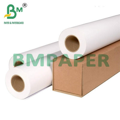 24&quot; 36&quot; X 500ft 80g Plotter Paper Roll 2&quot; Core Cho Máy in tia