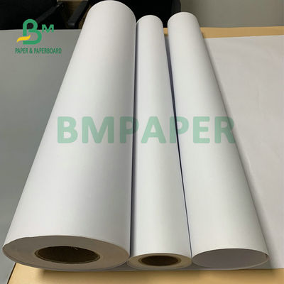 36' X 300ft phủ 28lb CAD Plotter giấy Bond cuộn 3' lõi