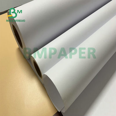36' X 300ft phủ 28lb CAD Plotter giấy Bond cuộn 3' lõi