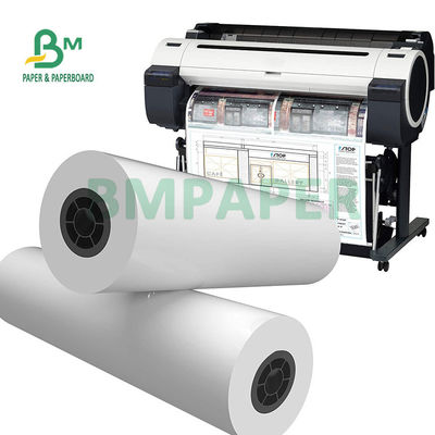 Phong cách rộng CAD Inkjet cuộn giấy 20lb Bond giấy cho kỹ thuật vẽ 24' X 150'