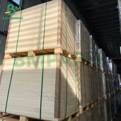 Màu nâu &amp; trắng túi cao kéo Kraft giấy 80gsm 90gsm Kraft giấy mở rộng