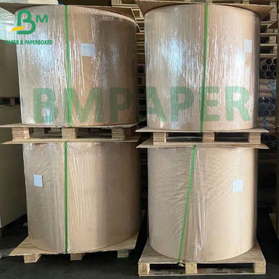 Màu nâu &amp; trắng túi cao kéo Kraft giấy 80gsm 90gsm Kraft giấy mở rộng