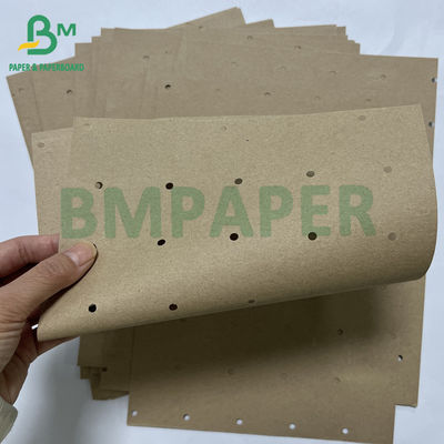 60&quot; 72&quot; 80grs phẳng Micro perforated Kraft giấy cho máy cắt tự động